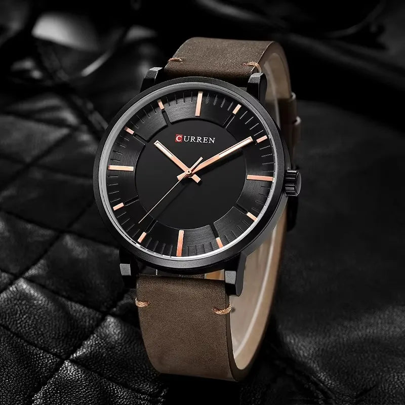 CURREN 8332 Watches Leather